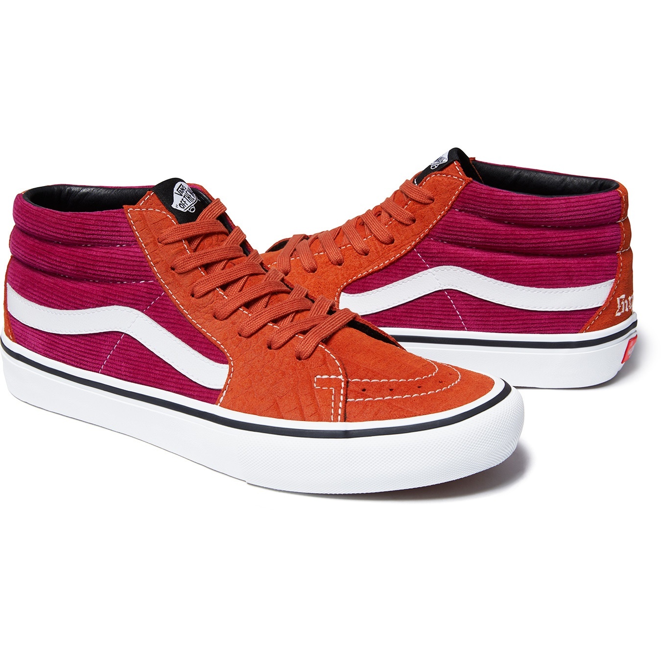 Supreme®/Vans® Crocodile Corduroy Sk8-Mid view 12